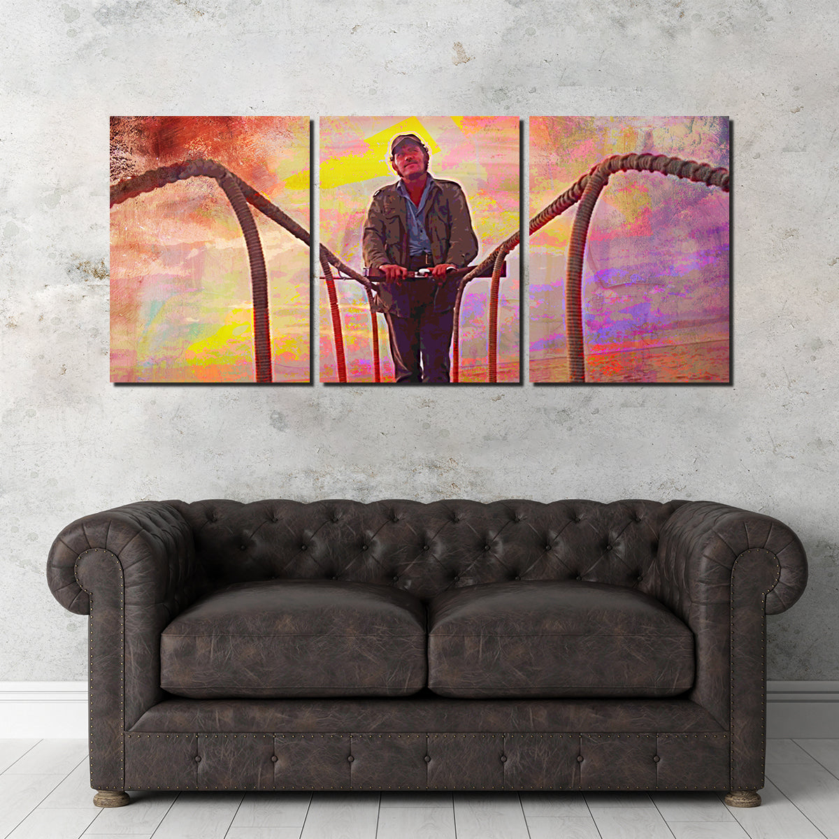 Jaws Quint Sunset Wall Art