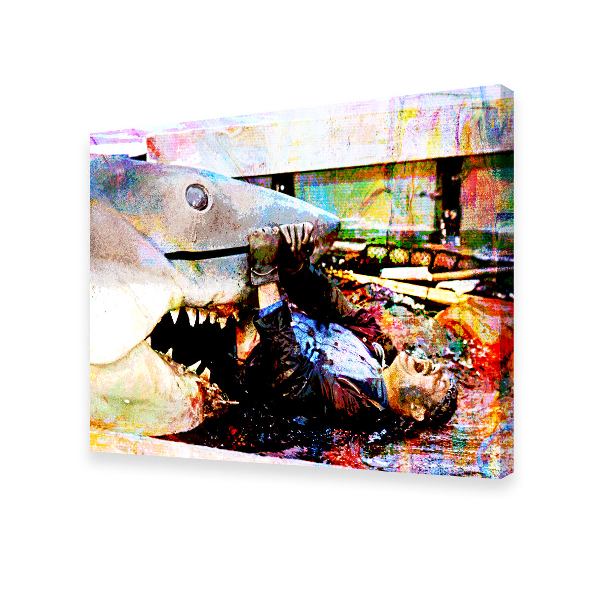 Jaws Quint's Death Wall Art