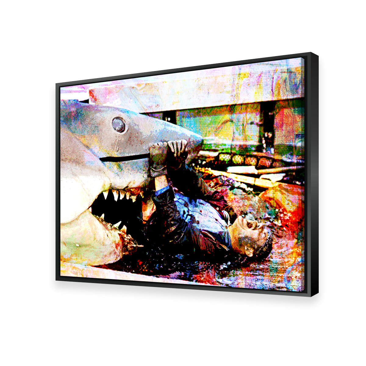 Jaws Quint's Death Wall Art