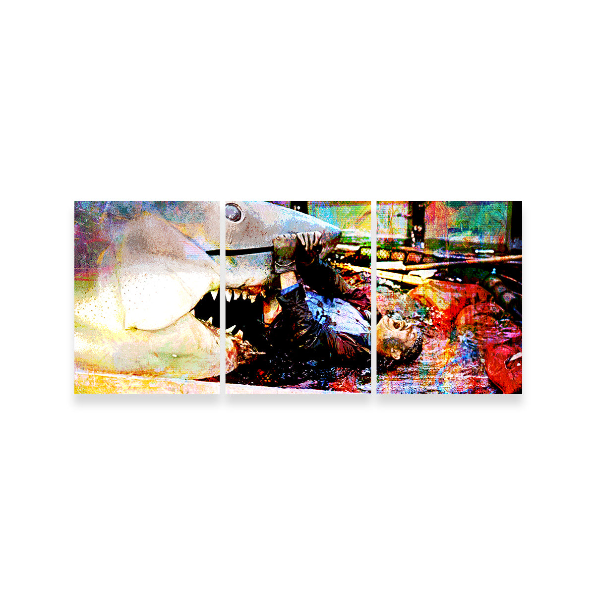 Jaws Quint's Death Wall Art