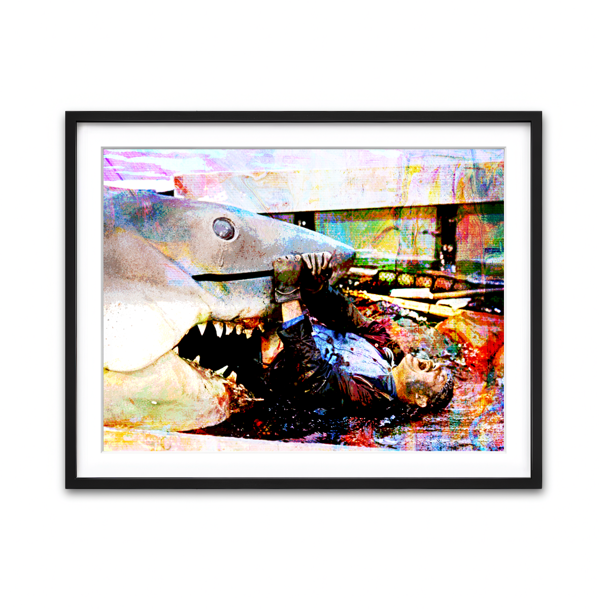 Framed Print 4x3 Black
