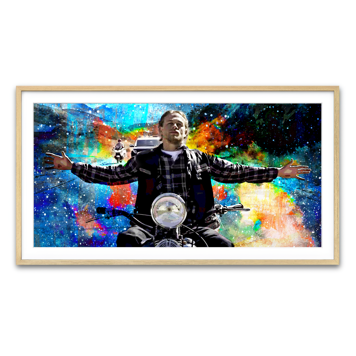 Framed Print 2x1 Natural