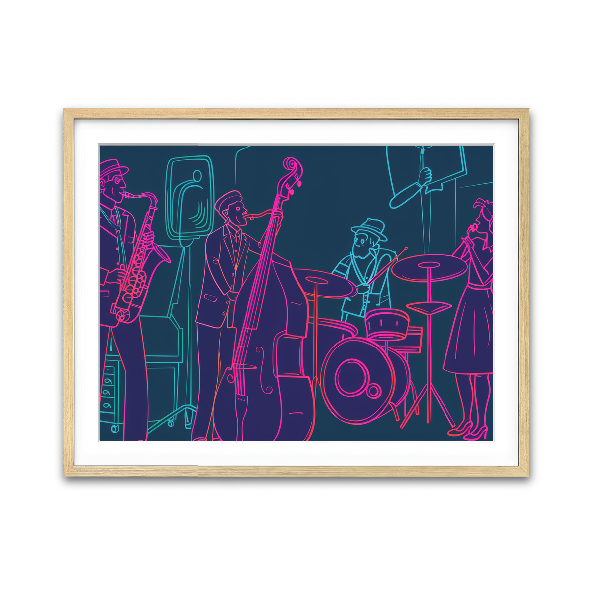 Framed Print 4x3 Natural