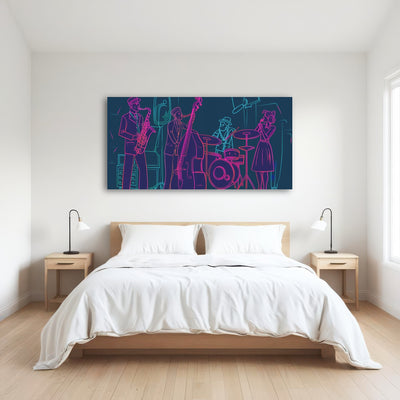 AUTO-MOCKUP ROOM | Jazz Band Vibe