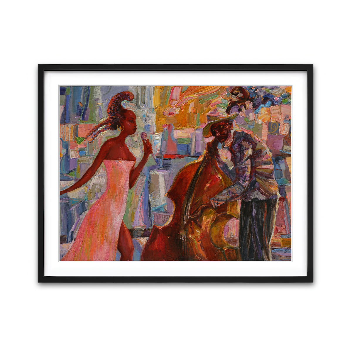 Framed Print 4x3 Black