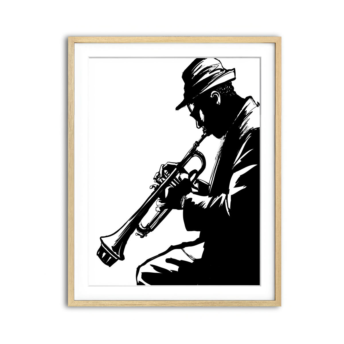 Framed Print 3x4 Natural