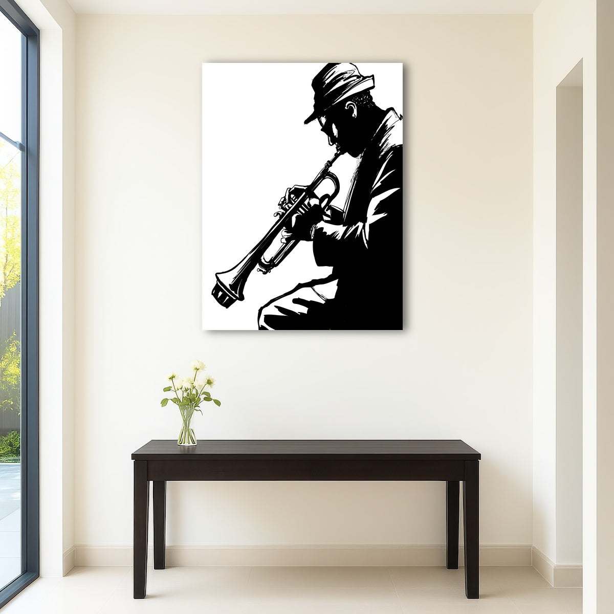 AUTO-MOCKUP ROOM | Jazz trumpet player