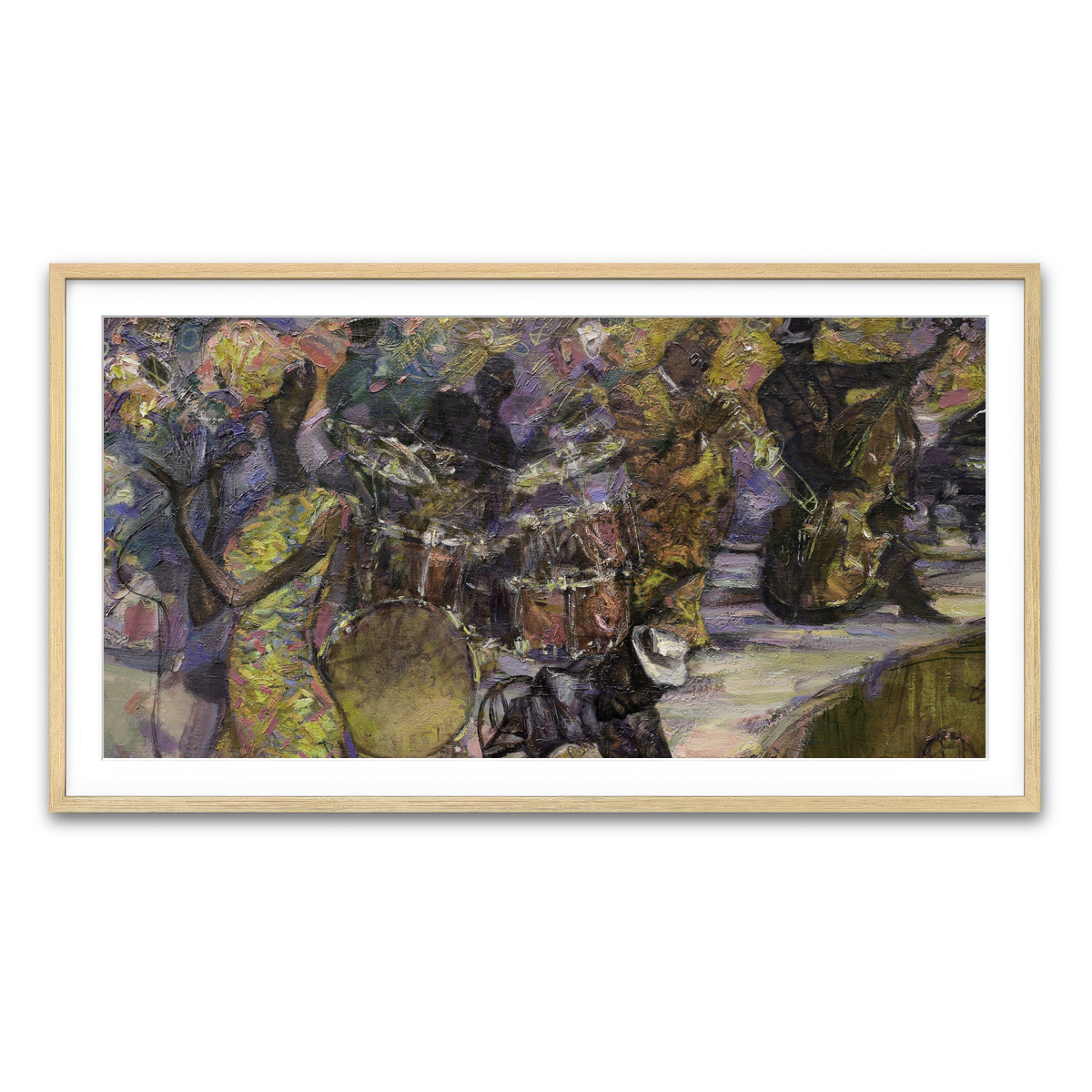 Framed Print 2x1 Natural