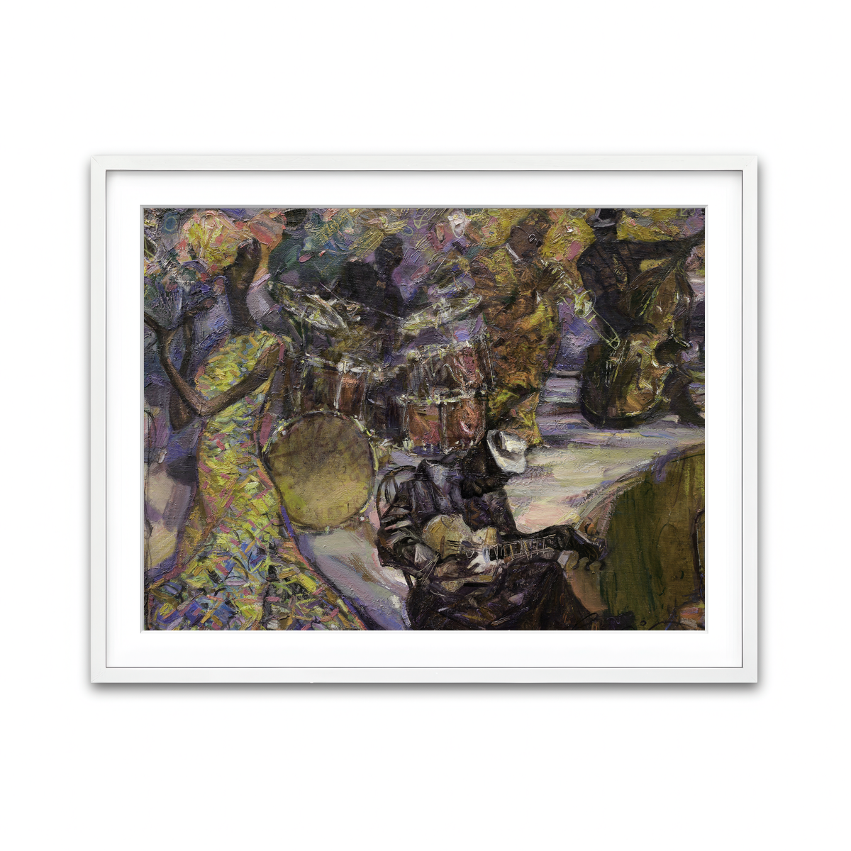 Framed Print 4x3 White