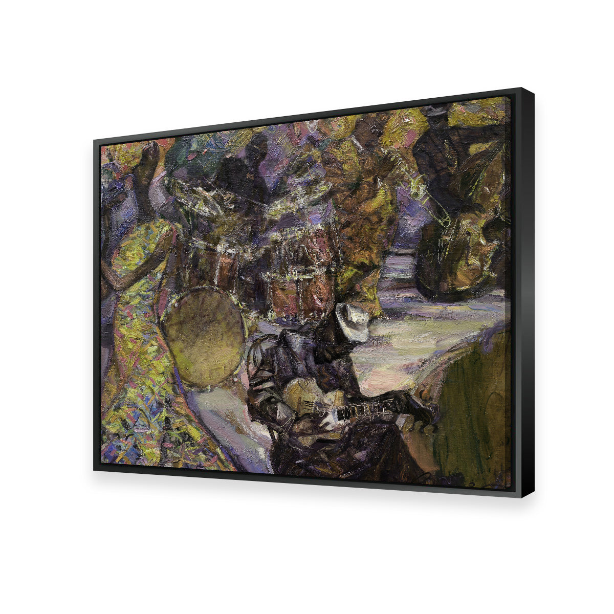 Jazzin' into the Night Wall Art