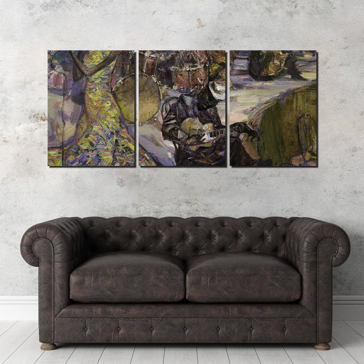 Jazzin' into the Night Wall Art