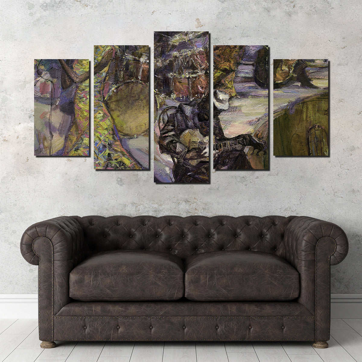 Jazzin' into the Night Wall Art