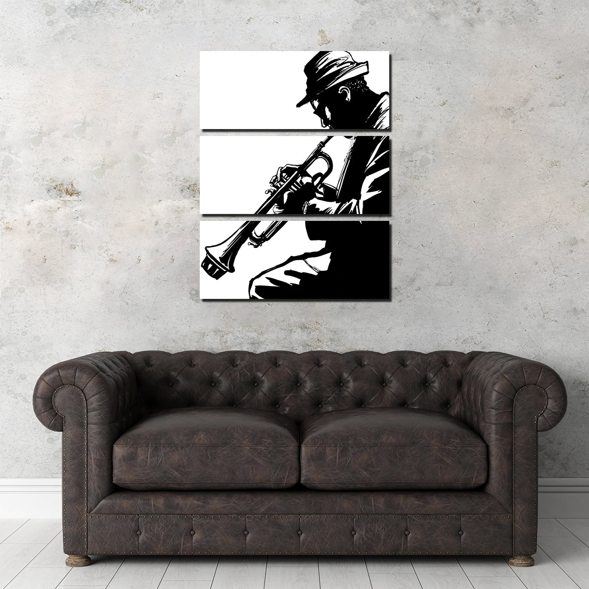 Jazz Trumpet Player Wall Art
