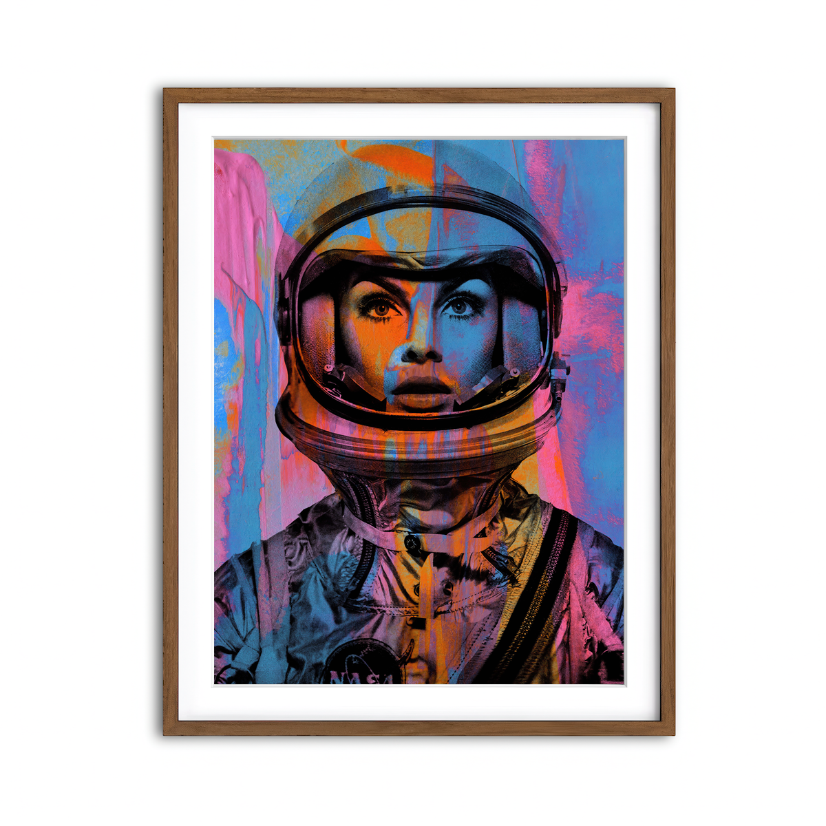 Framed Print 3x4 Walnut