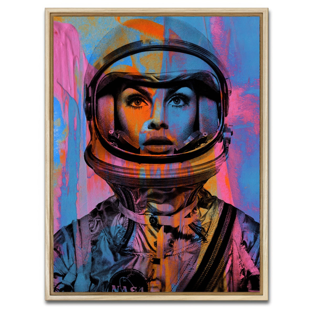 AUTO-MOCKUP WHITE | Jean Shrimpton | 1 Piece | Natural Framed Canvas | group=3x4