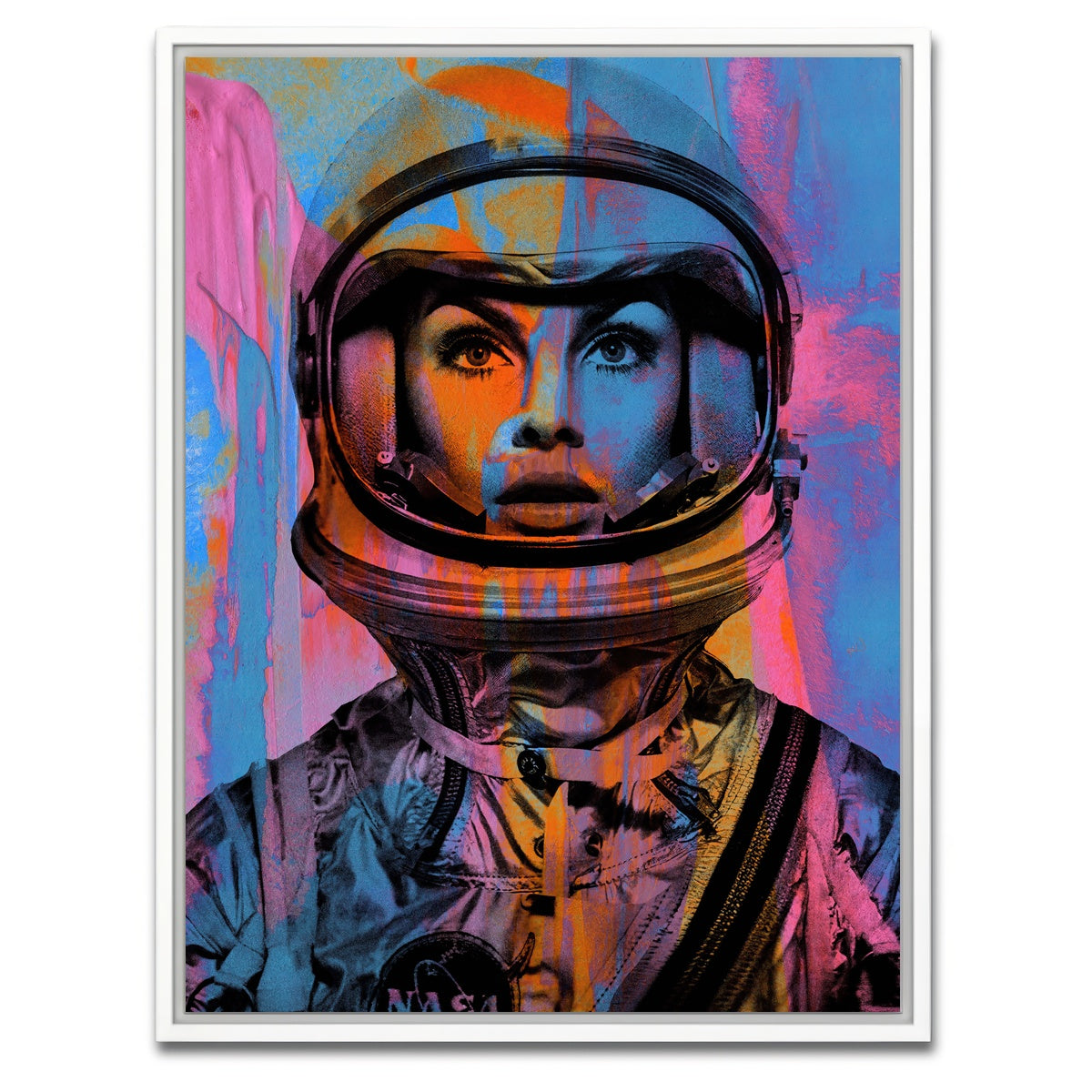 AUTO-MOCKUP WHITE | Jean Shrimpton | 1 Piece | White Framed Canvas | group=3x4