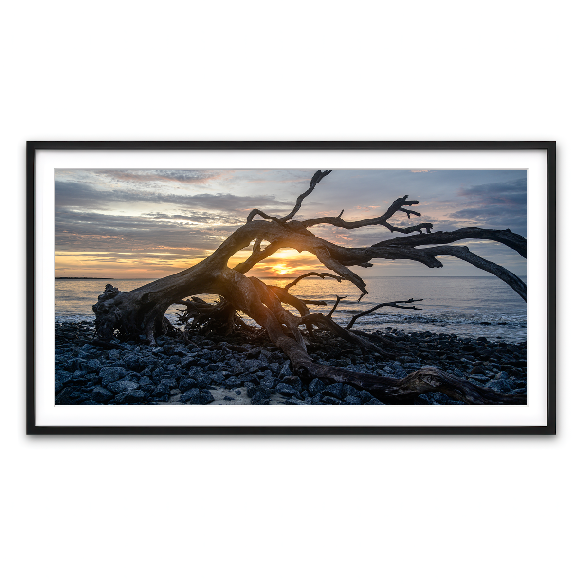 Framed Print 2x1 Black