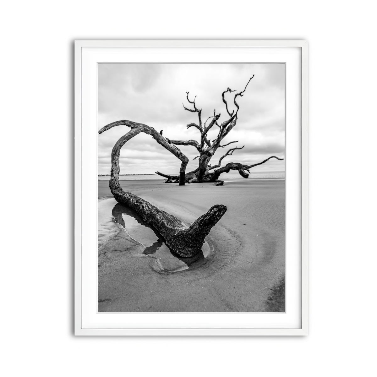Framed Print 3x4 White