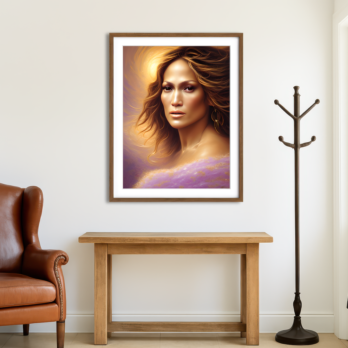AUTO-MOCKUP ROOM | Jennifer Lopez Wall Art
