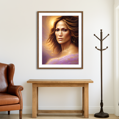 AUTO-MOCKUP ROOM | Jennifer Lopez Wall Art