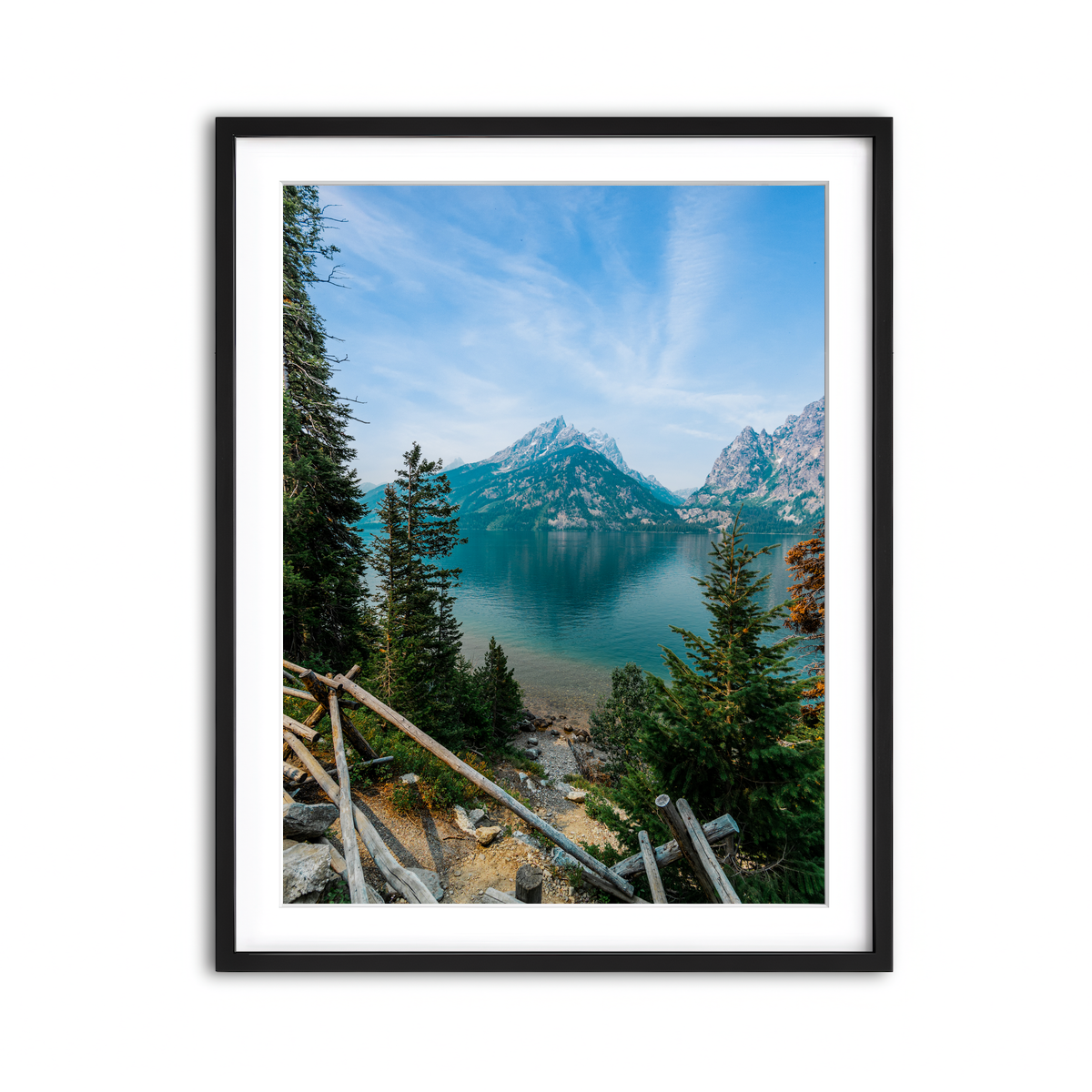 Framed Print 3x4 Black