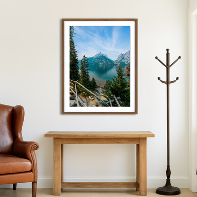 AUTO-MOCKUP ROOM | Jenny Lake Wall Art
