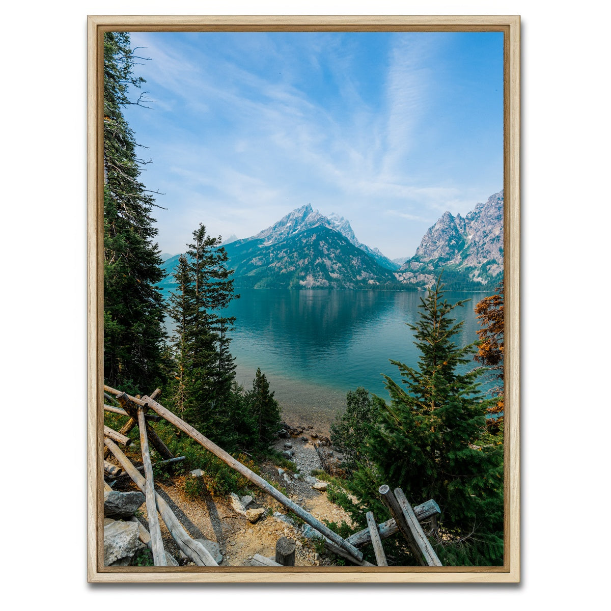 AUTO-MOCKUP WHITE | Jenny Lake | 1 Piece | Natural Framed Canvas | group=3x4