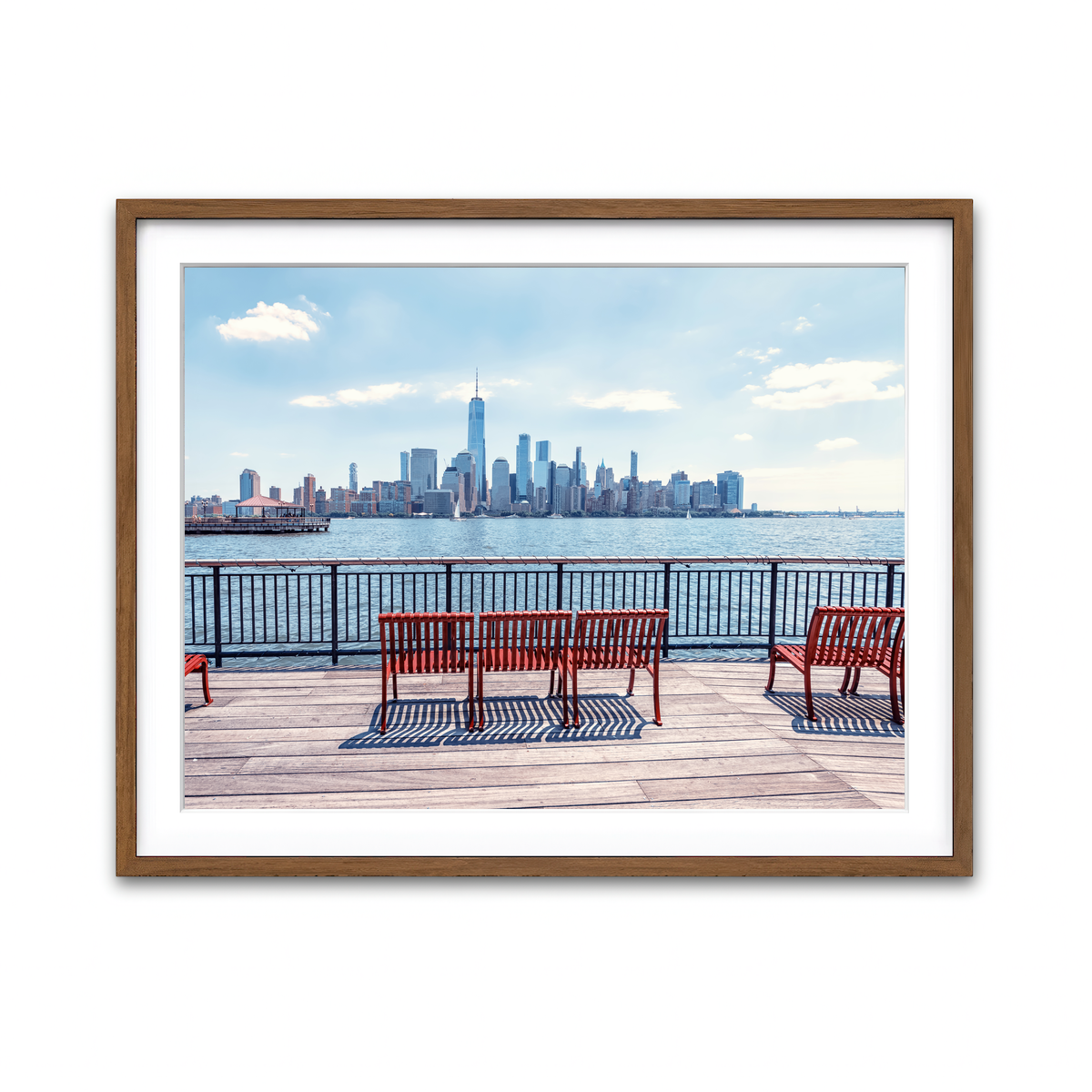 Framed Print 4x3 Walnut