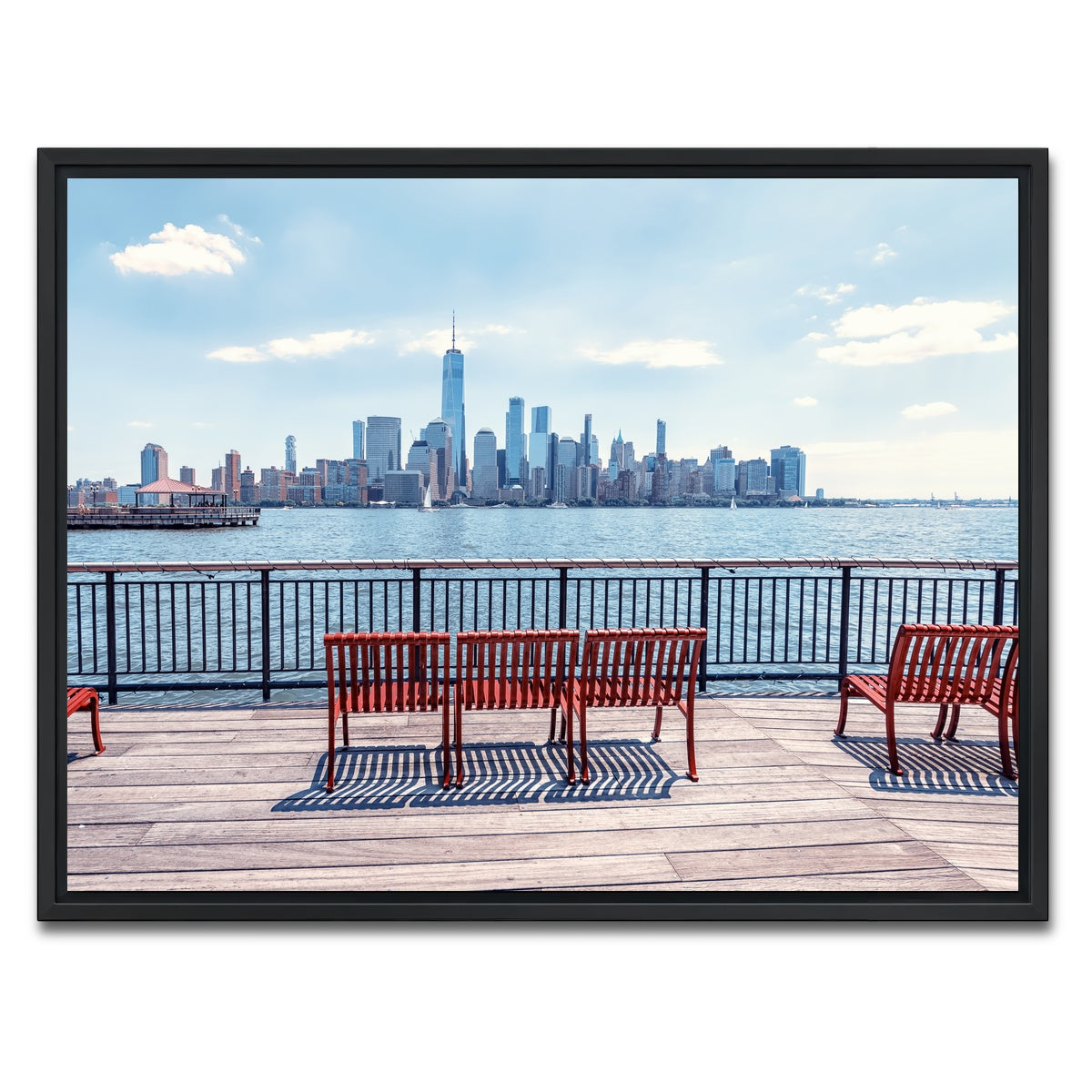 AUTO-MOCKUP WHITE | Jersey City | 1 Piece | Black Framed Canvas | group=4x3