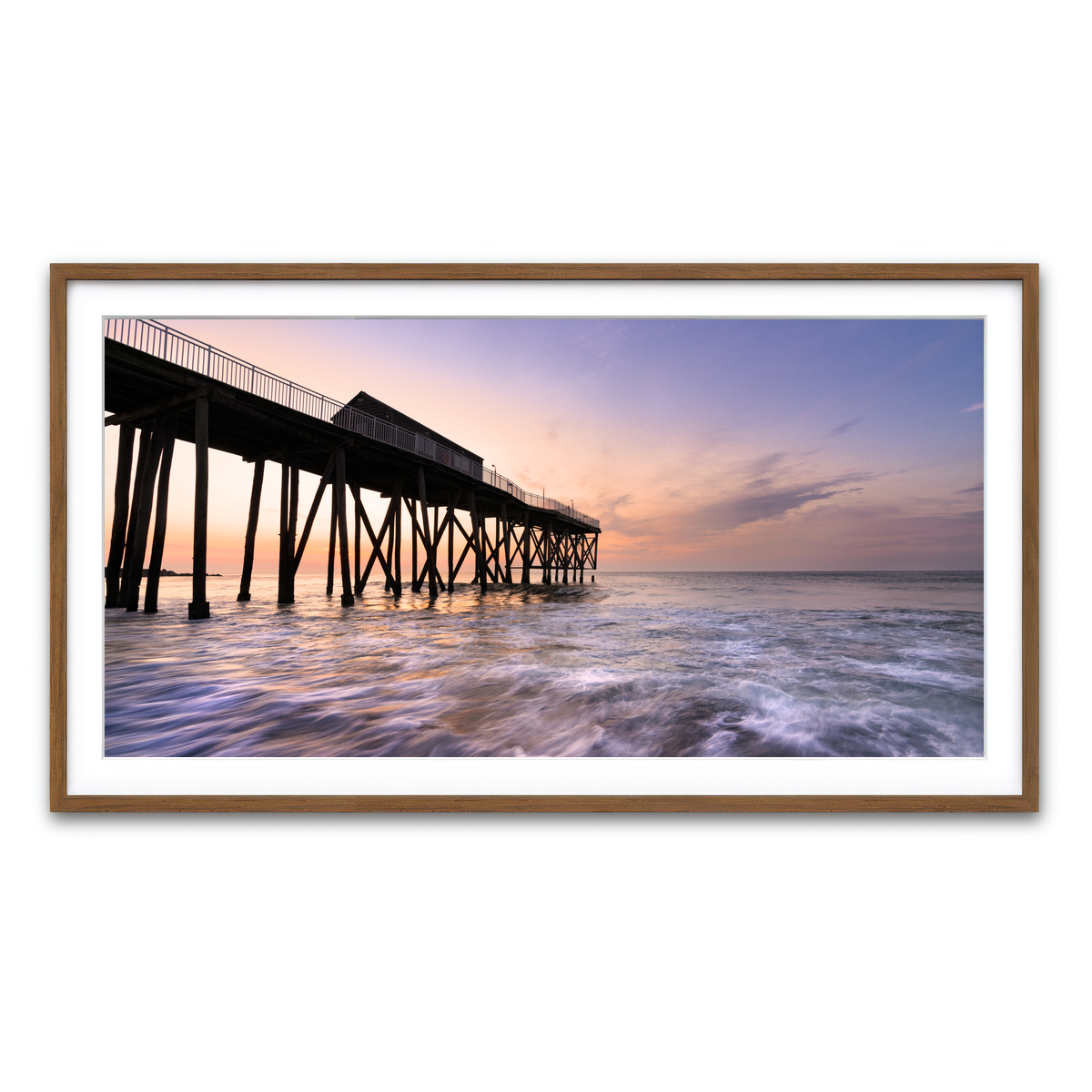 Framed Print 2x1 Walnut