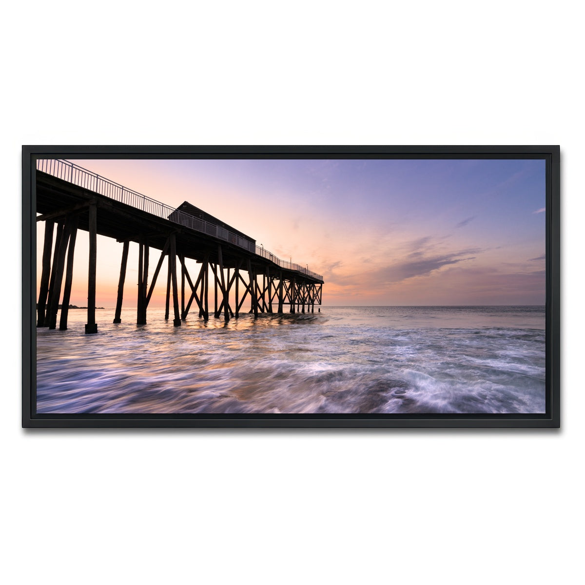 AUTO-MOCKUP WHITE | Jersey Shore Classic | 1 Piece | Black Framed Canvas | group=2x1