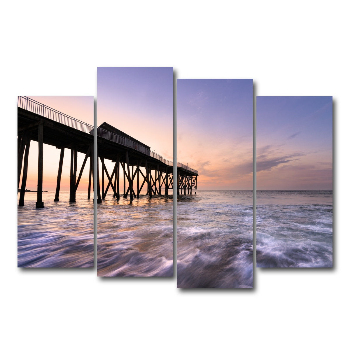 AUTO-MOCKUP WHITE | Jersey Shore Classic | 4 Piece | Gallery Wrap Canvas | group=4_normal