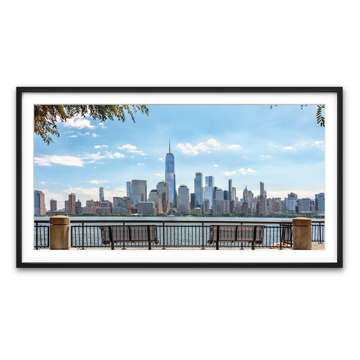 Framed Print 2x1 Black