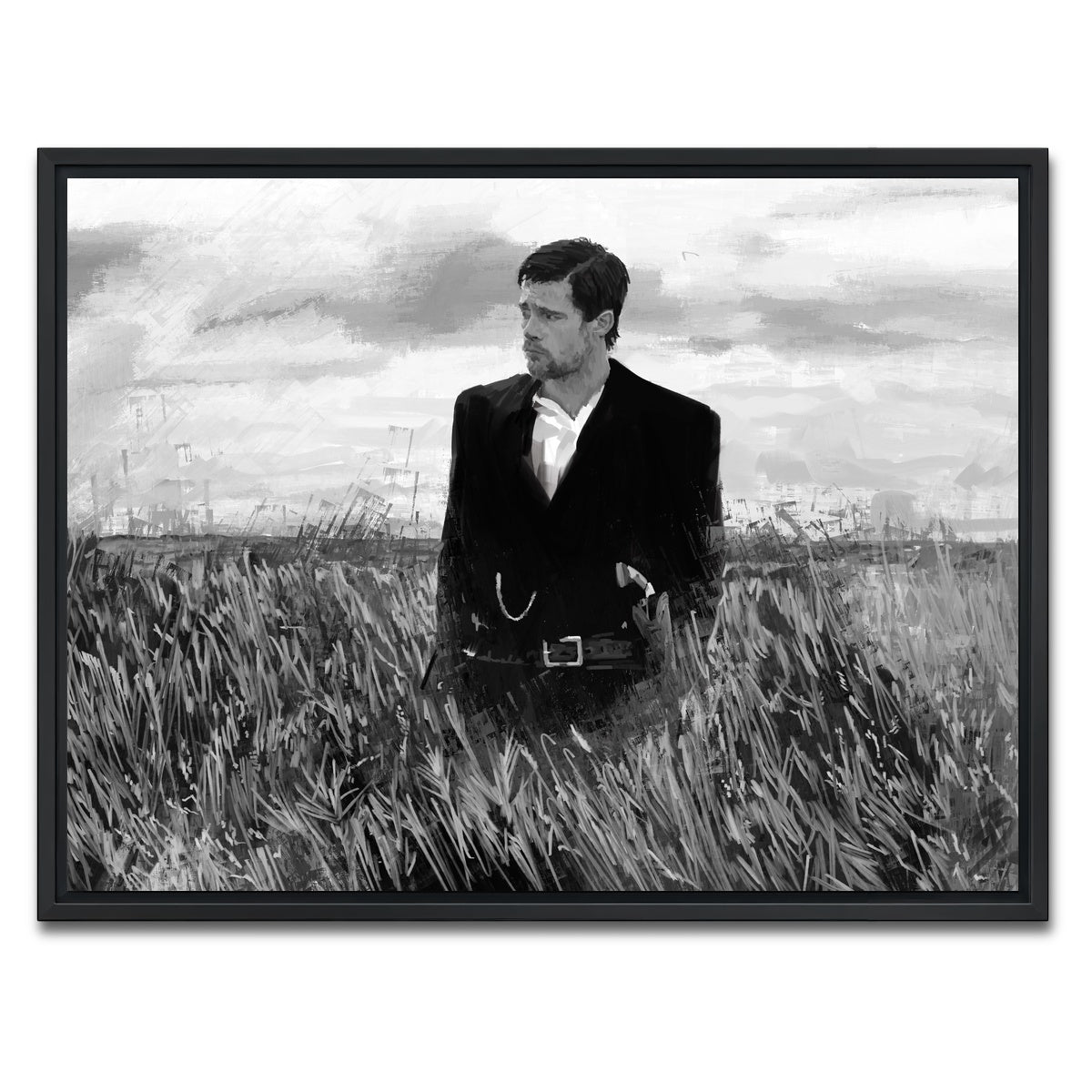 AUTO-MOCKUP WHITE | Jesse | 1 Piece | Black Framed Canvas | group=4x3