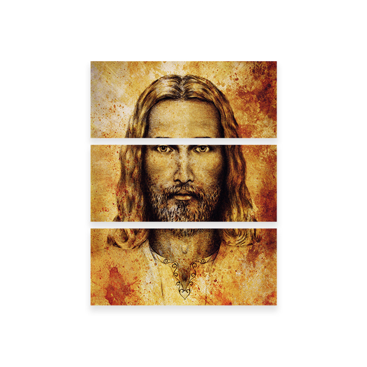 Jesus Sketch Drawing Wall Art