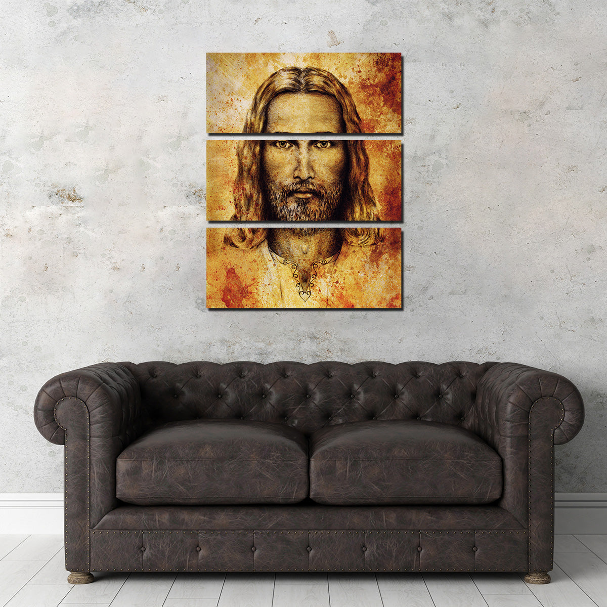 Jesus Sketch Drawing Wall Art
