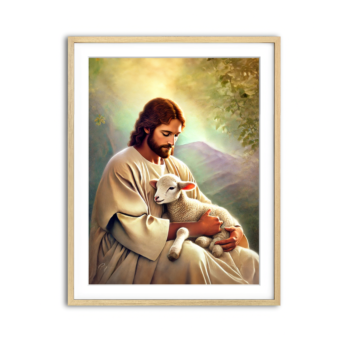 Framed Print 3x4 Natural