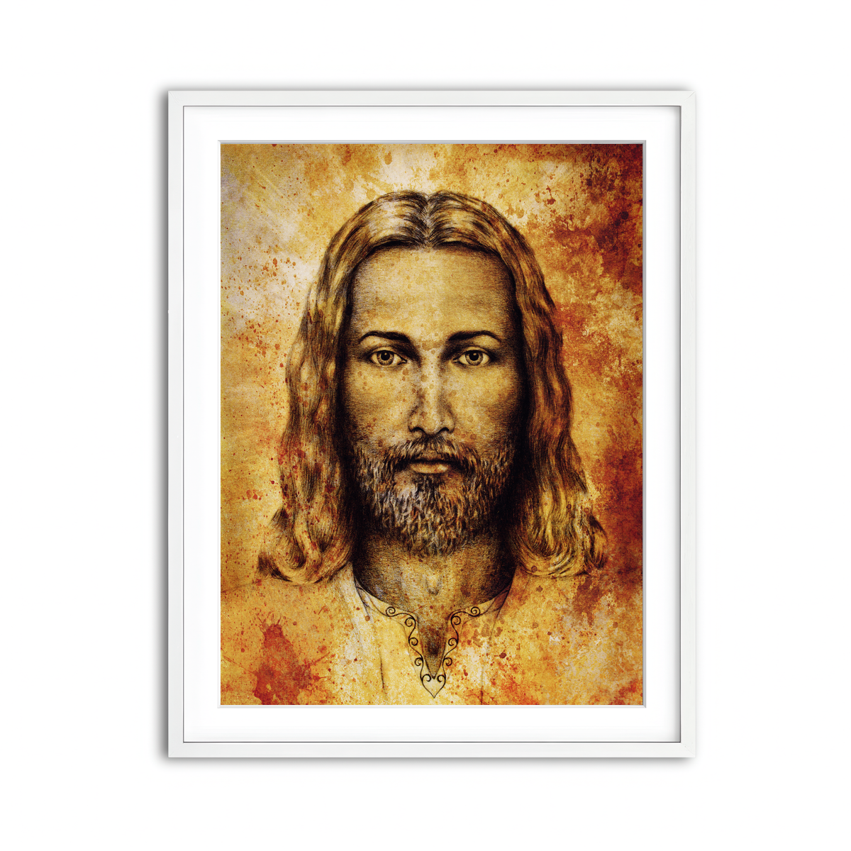 Framed Print 3x4 White