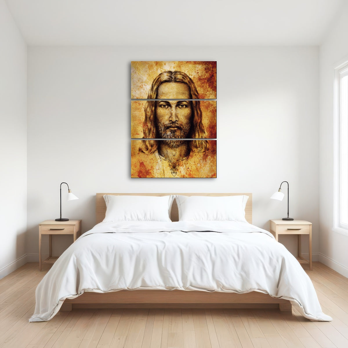 AUTO-MOCKUP ROOM | Jesus Sketch Drawing
