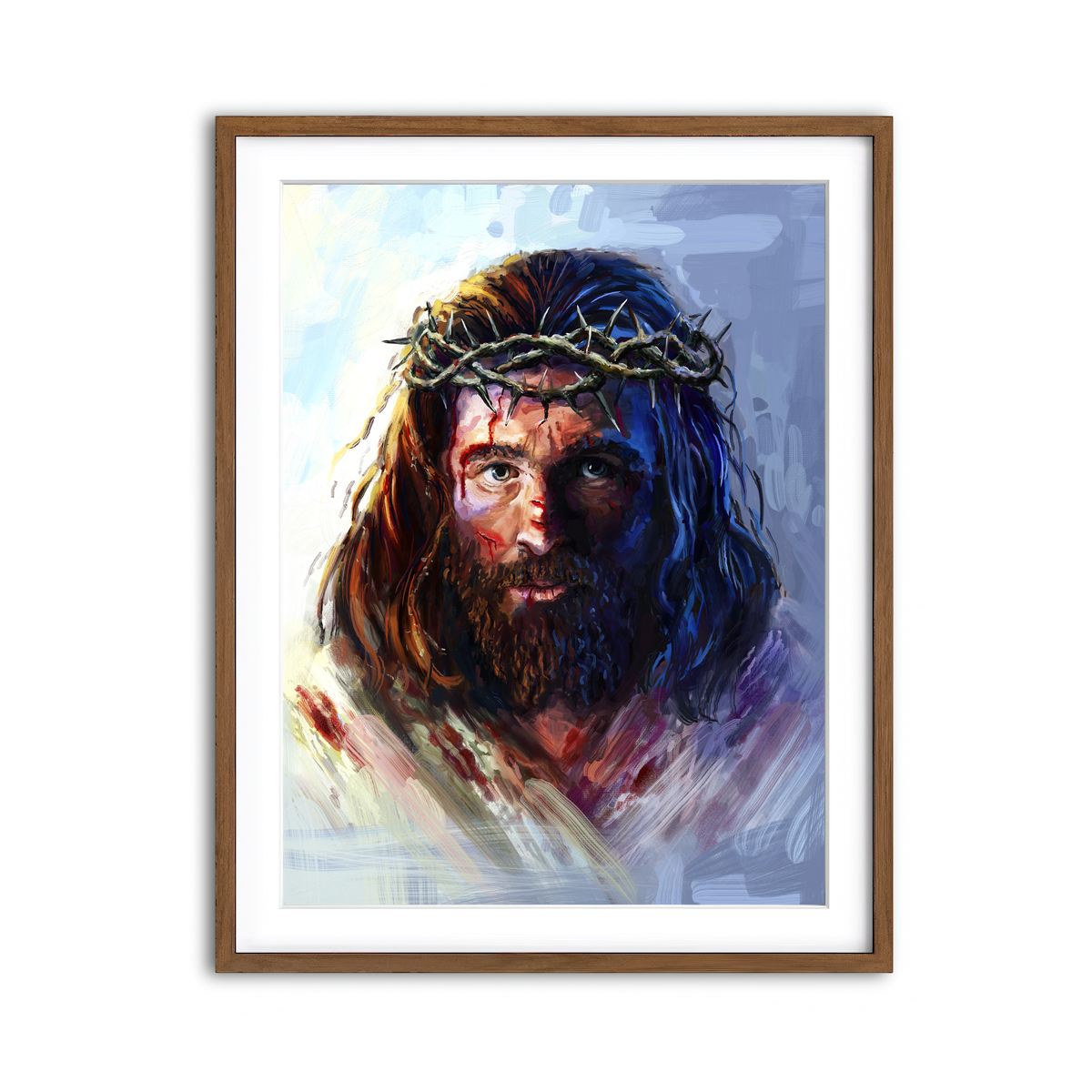 Framed Print 3x4 Walnut