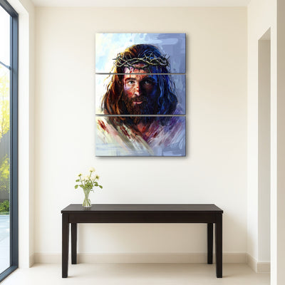 AUTO-MOCKUP ROOM | Jesus With Crown of Thorns