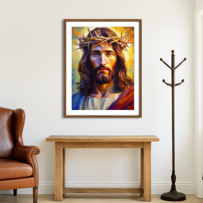 AUTO-MOCKUP ROOM | Jesus Wall Art