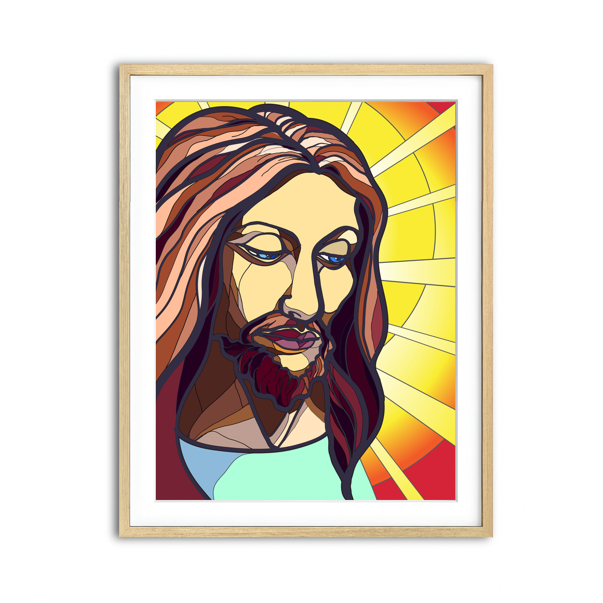 Framed Print 3x4 Natural