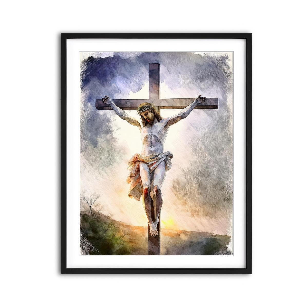 Framed Print 3x4 Black