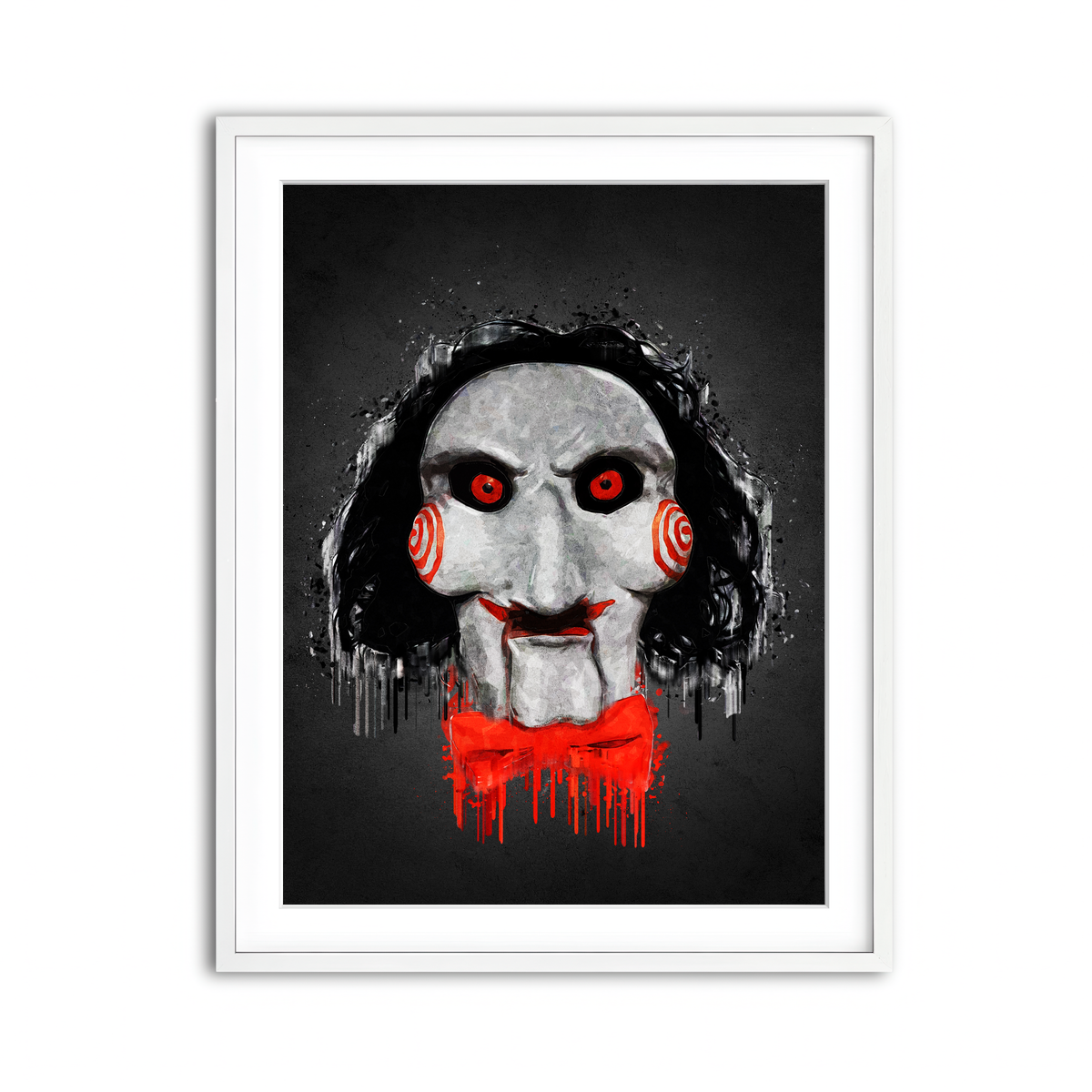 Framed Print 3x4 White