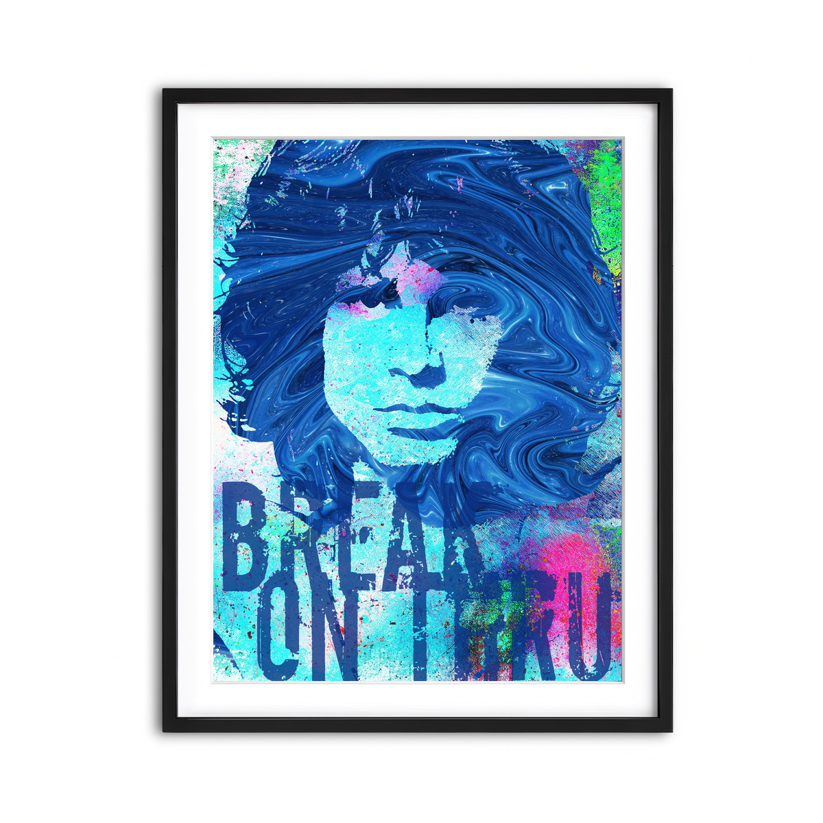 Framed Print 3x4 Black