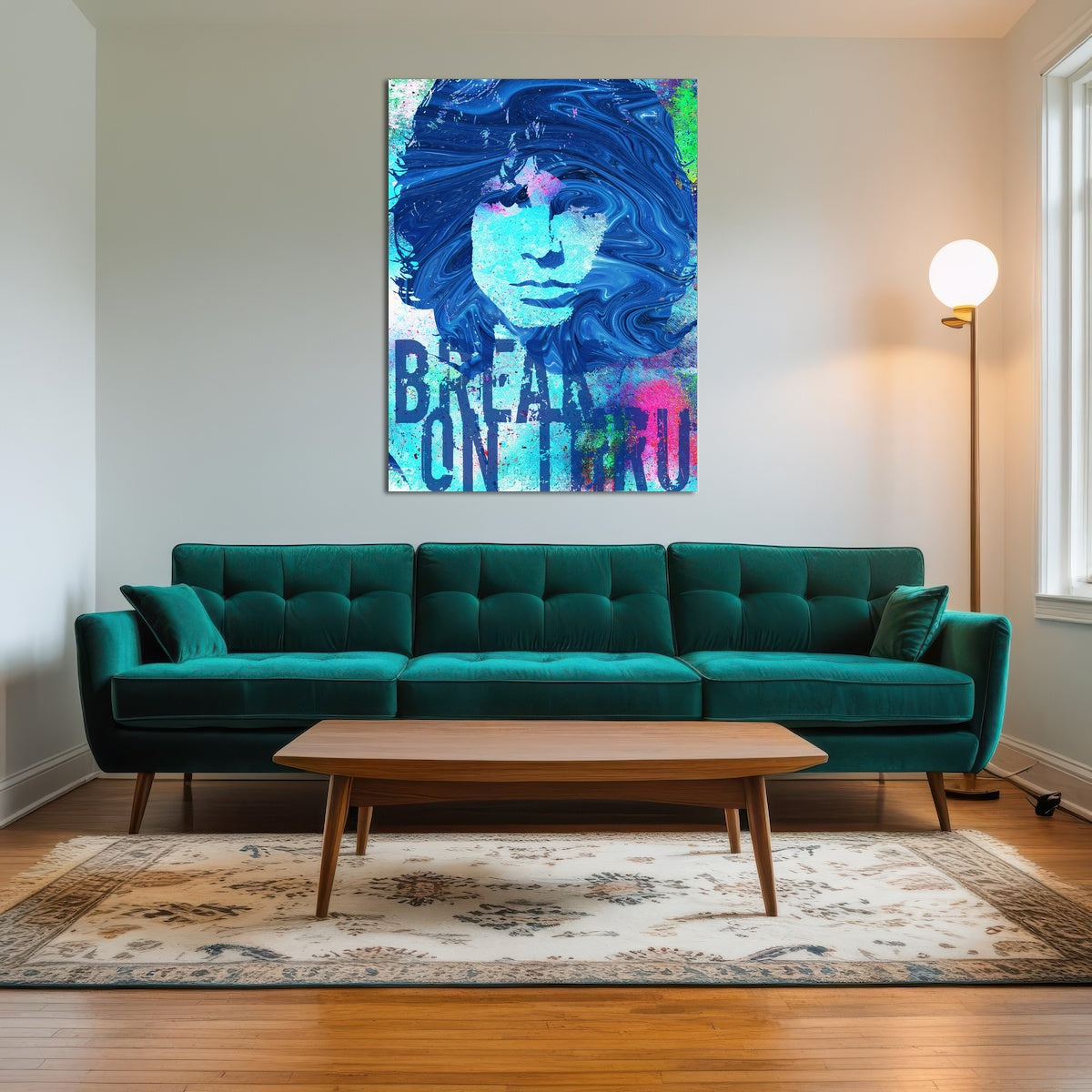 AUTO-MOCKUP ROOM | Jim Morrison Break on Thru