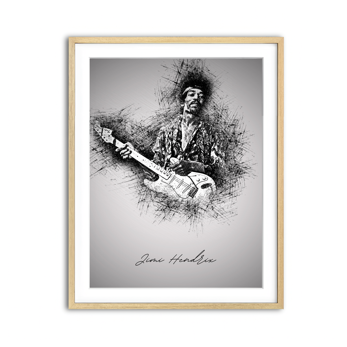 Framed Print 3x4 Natural