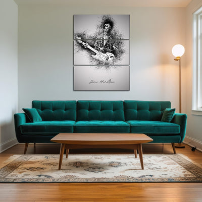 AUTO-MOCKUP ROOM | Jimi Hendrix Guitar