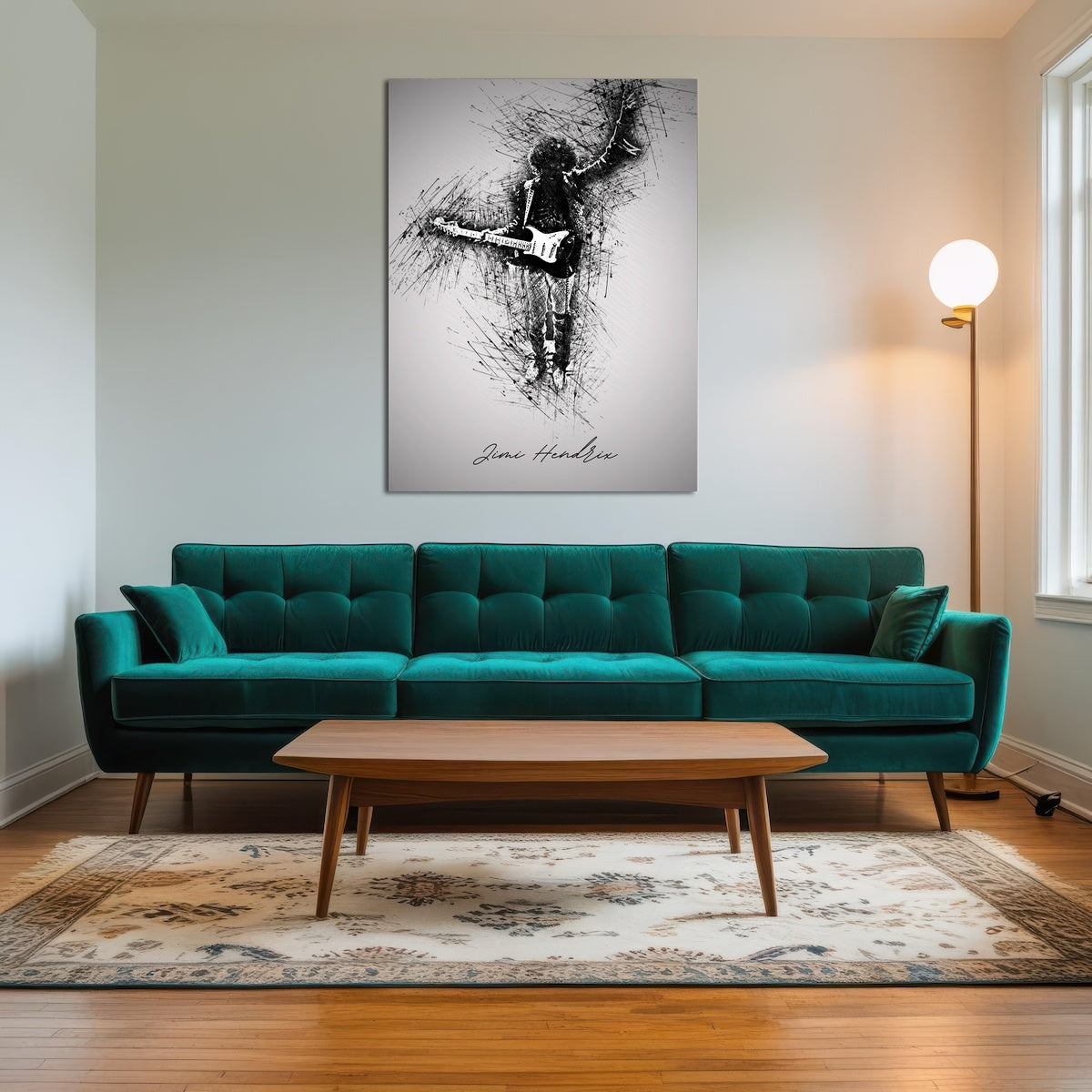 AUTO-MOCKUP ROOM | Jimi Hendrix Iconic